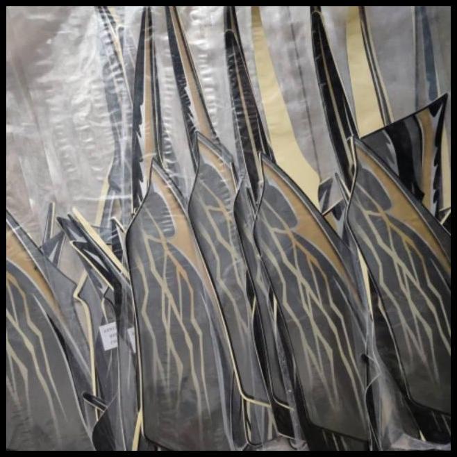 TERLARIS (ORI) STRIPING YAMAHA VIXION 2010 OLD HITAM GOLD KUALITAS ORIGINAL 