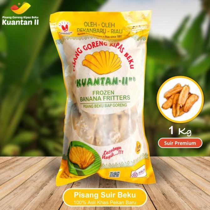 Pisang Goreng Kipas Kuantan II Pekanbaru SUIR ASLI PREMIUM ukuran besar BERAT 1 Kg