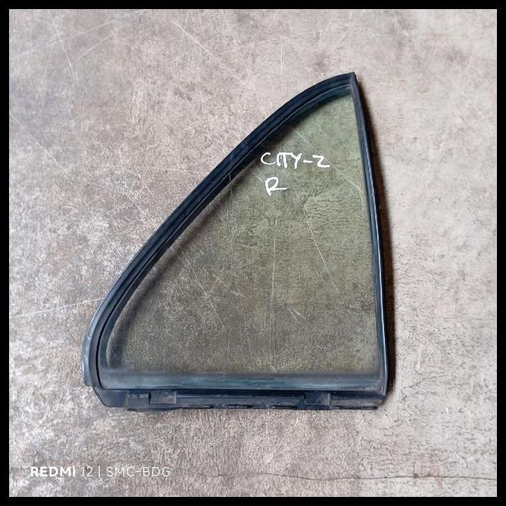 GRATIS ONGKIR KARET + KACA MATI KACA SEGITIGA PINTU BELAKANG KANAN MOBIL HONDA CITY Z CITY TYPE Z  A