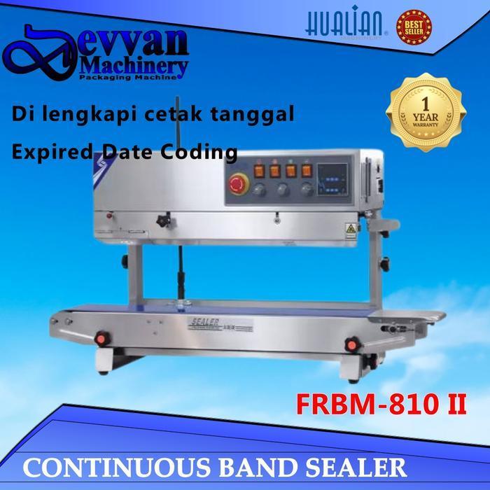 Frbm-810 Ii Continuous Band Sealer Segel Plastik Beras Vertikal Sealing Original Dan Terpercaya