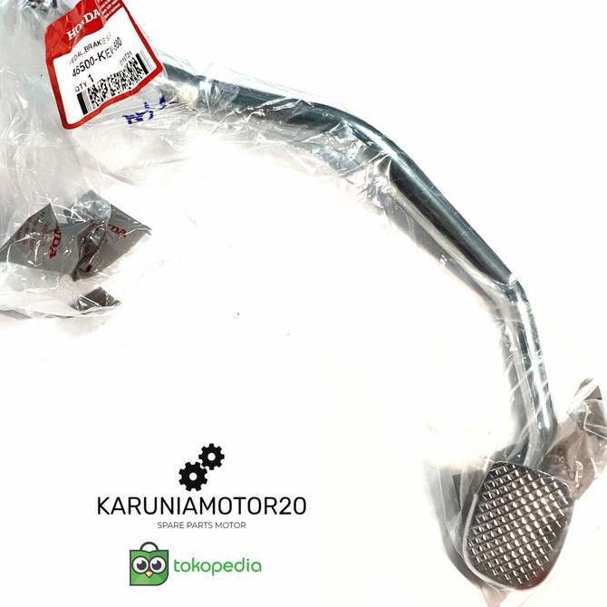 Pedal Rem Supra Fit Lama/Supra X 100 Tromol Original Ahm 46500-Kev-880 Best Quality