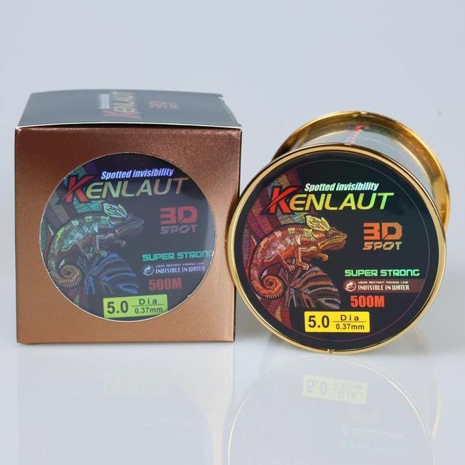 Senar Pancing 500m 100m Speckle Bunglon Nylon Senar Titik Tak Terlihat Garis