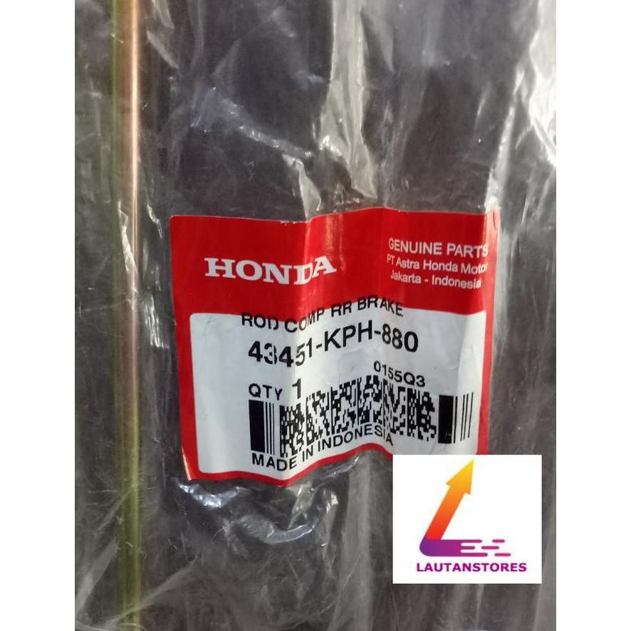 43451-Kph-880 Kawat Rem Belakang Supra 125 Old Karisma Diskon