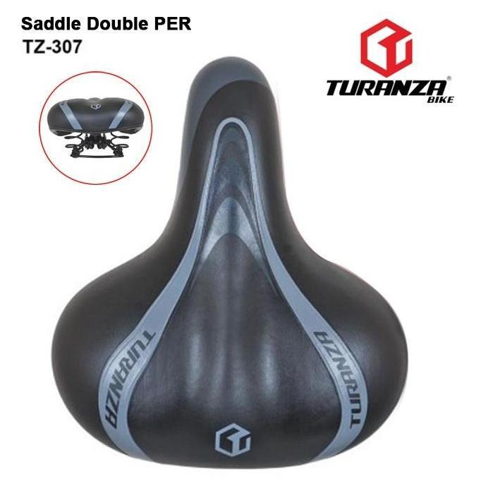 Sadel Jok Sepeda Lipat, MTB, Double PER Super Empuk PACIFIC UNIVERSAL