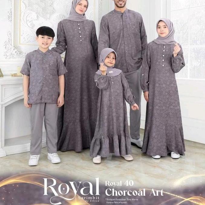 Hot Promo, Ethica Royal 40 Charcoal Art// Sarimbit Ethica 2025