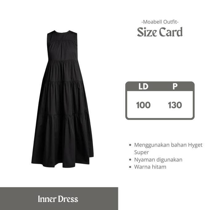 Black Bloom One Set 3in1 Casual Style Oversize Sweater Rajut Tali Pita Knit Bahan Premium Inner Dres