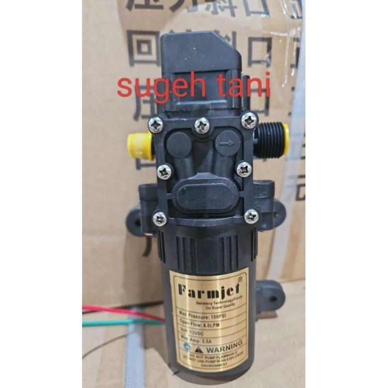 Bisa Cod Pompa Dc Dinamo Sprayer Elektrik Premium Super Kencang ,,