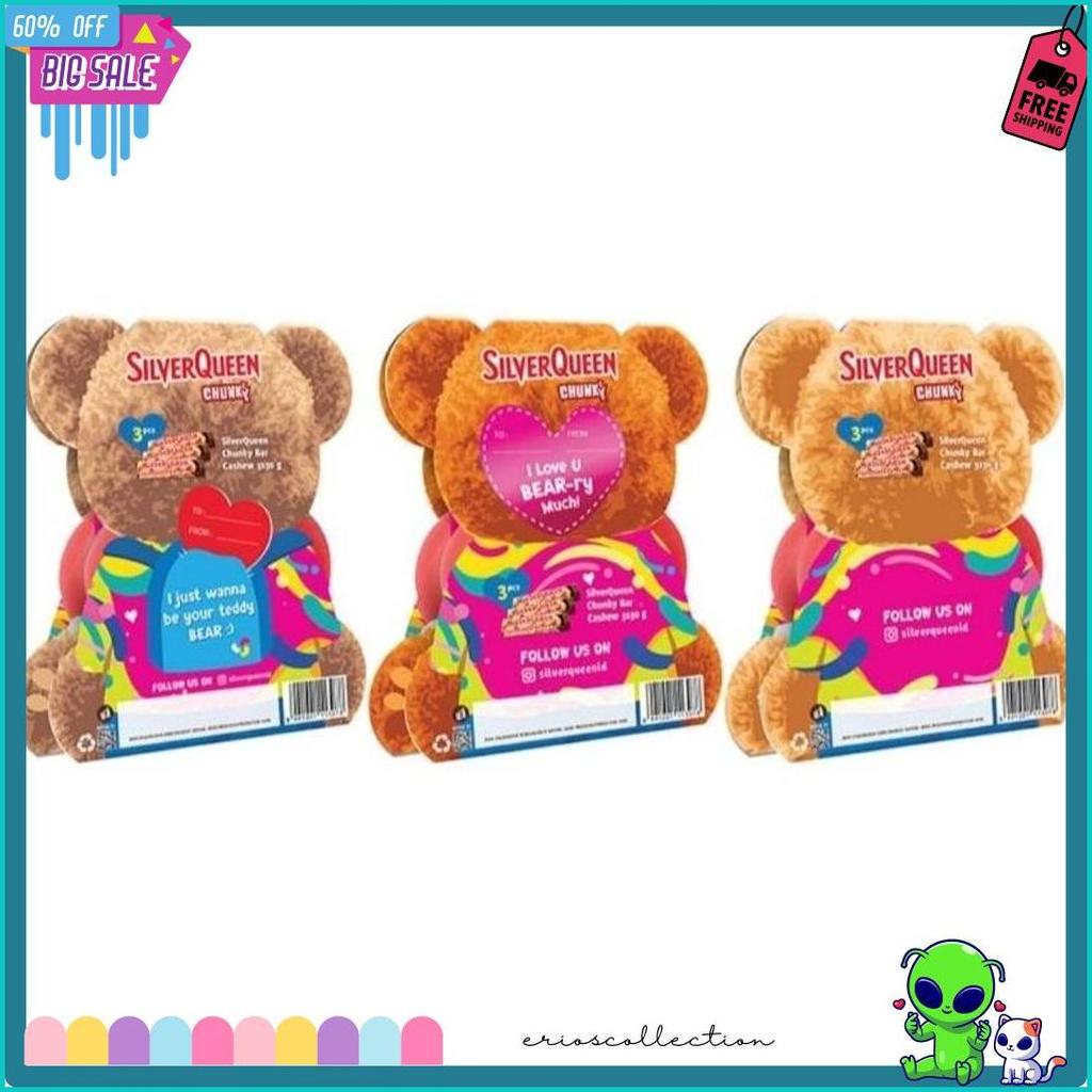 Cadbury Dairy Milk 5X30Gr Coklat Edisi Valentine 160Gr Cokelat Silverqueen 62Gr Chunky Bar 95Gr Delf