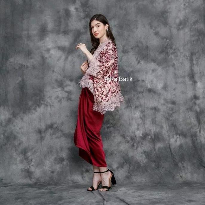 FREE ONGKIR CAPE BRUKAT MOTIF | BOLERO MOTIF | OUTER BATIK | BATIK VISCOSE AIRA CARDIGAN TREND LOOSE