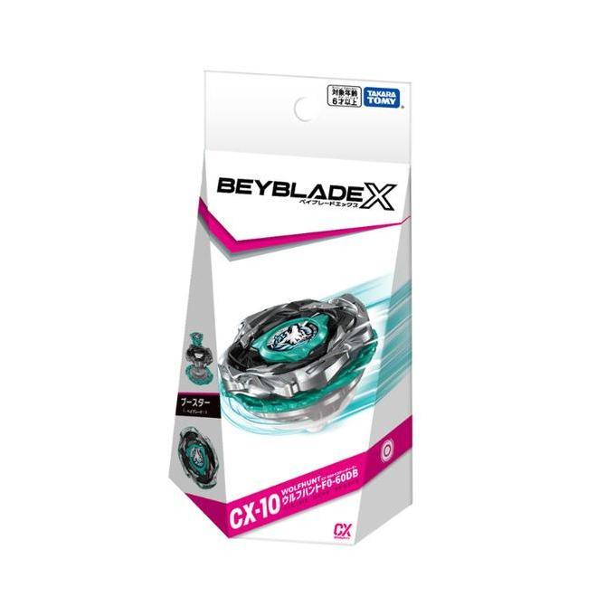 Mainan Beyblade X S1 CX-10 Booster Wolf Hunt F0-60DB
