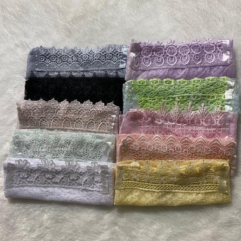 Ciput Ikat Renda Panjang Daleman Kerudung Brokat Ciput Nenek