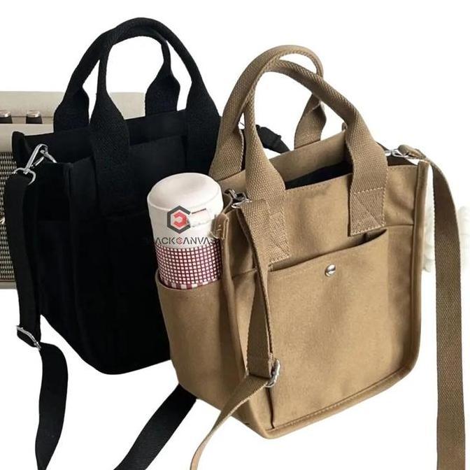 [Beli Lokal] Tas Selempang ANGELICA.id Canvas Premium Cotton