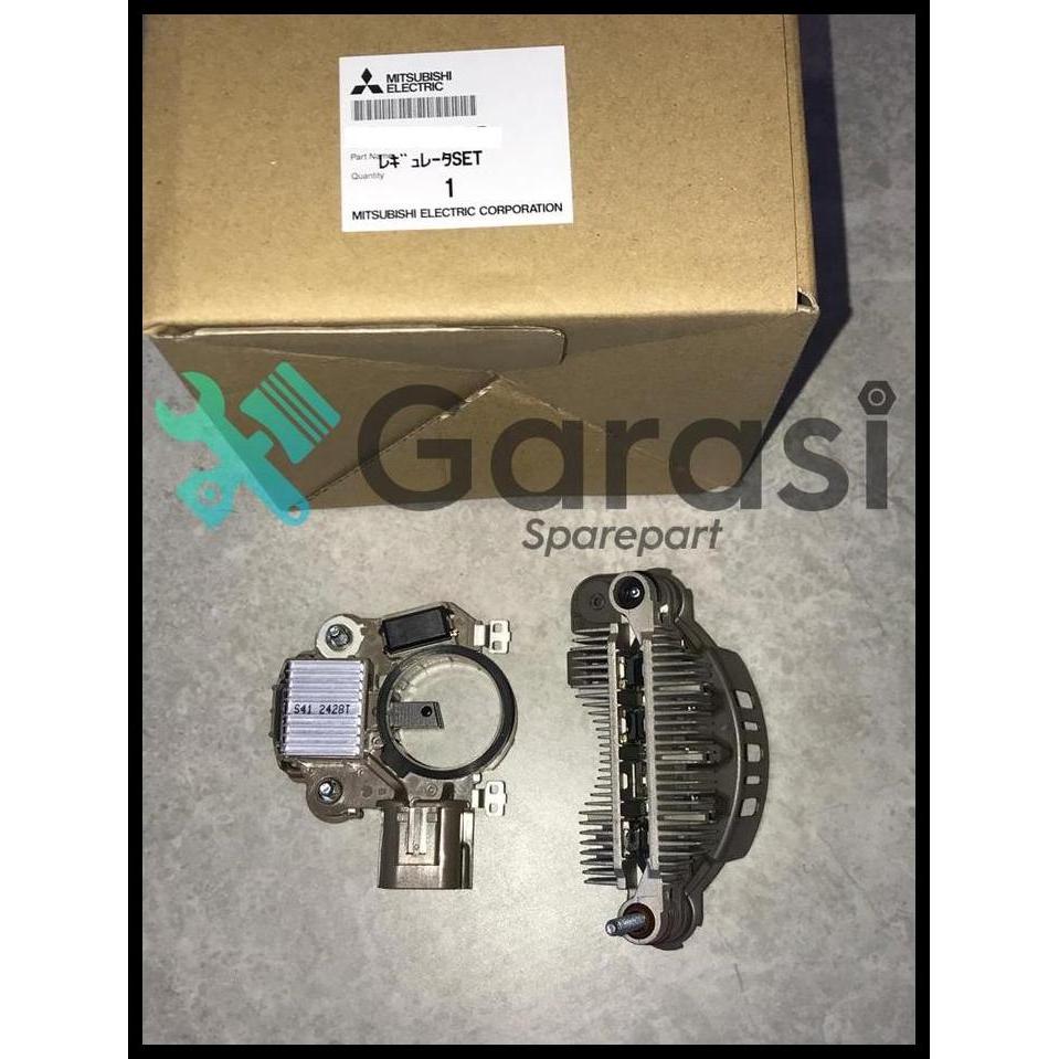 HOT DEAL IC REGULATOR + DIODE RECTIFIER DINAMO CAS AMPERE MITSUBISHI COLT PS135 RAGASA PS120 NEW ORI