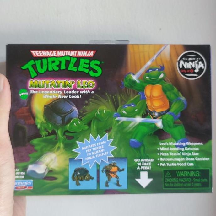 Playmates Retro TMNT Mutatin Leonardo