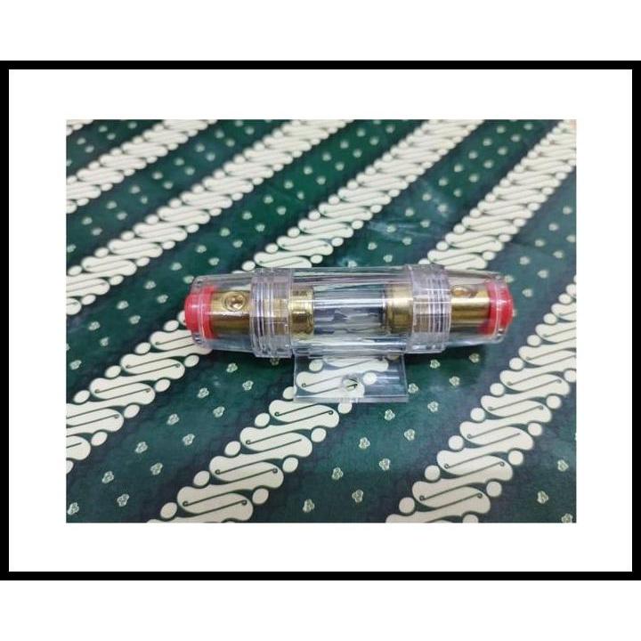 TERLARIS FUSE BOX AUDIO 60A / FUSE HOLDER AUDIO MOBIL / SEKRING 60A 