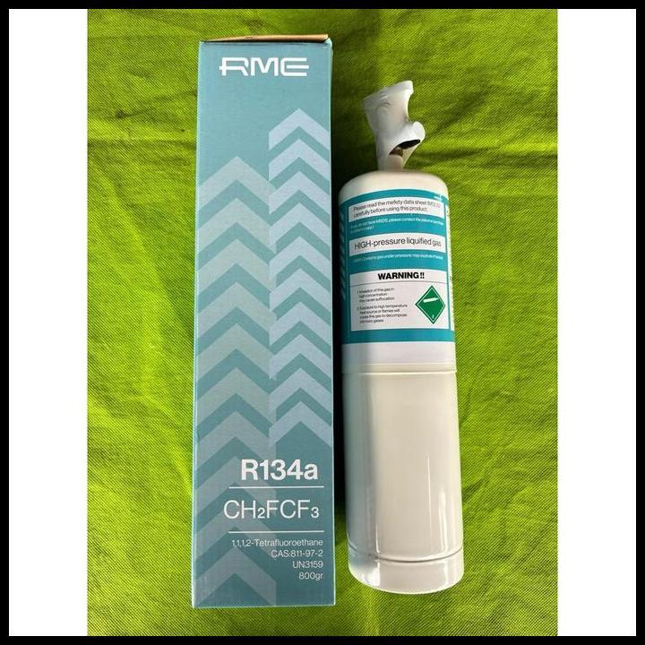 BEST DEAL FREON REFRIGRIGRANT R134A 800 GRAM AC MOBIL KULKAS KWALITAS DUPONT ORIGINAL 