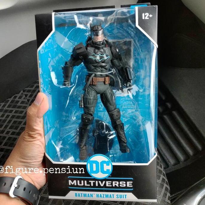 DC MULTIVERSE MCFARLANE TOYS BATMAN HAZMAT SUIT JUSTICE LEAGUE AMAZO V
