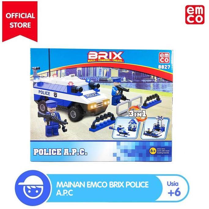 Mainan EMCO Brix Police A.P.C