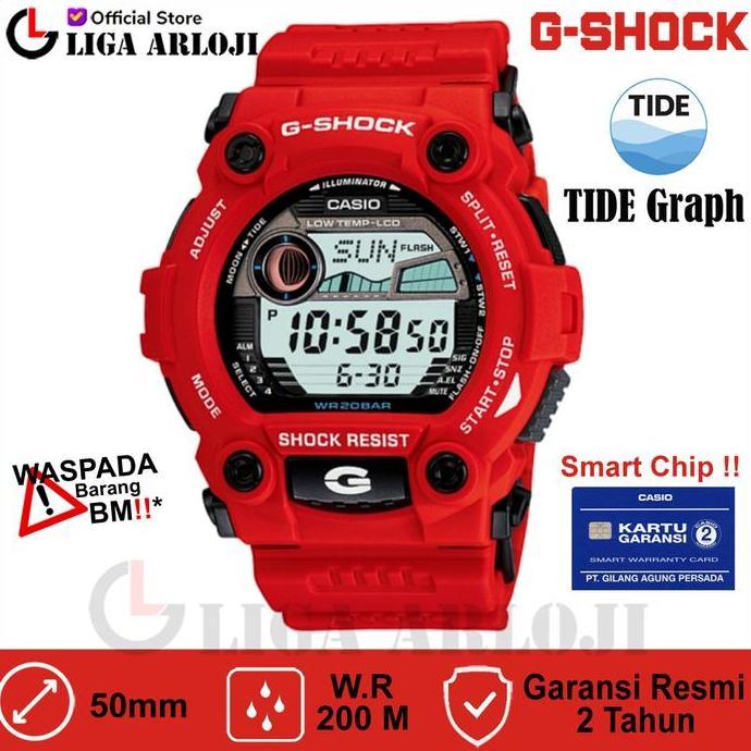 Casio G-Shock G-7900A-4Dr - Jam Tangan Pria Gshock G7900A G-7900A-4