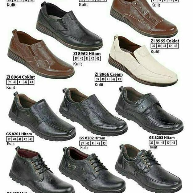 Sepatu Kulit Pria Zeintin