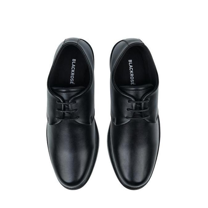BLACKROSE Desert Chukka Low 3 Eyelet Black Shoes Sepatu Pria Pantofel Formal Hitam