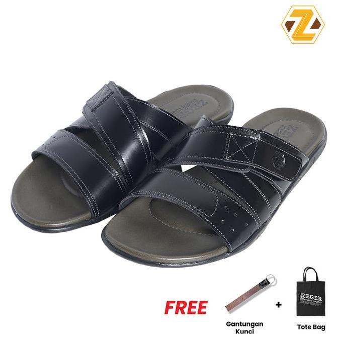 Zeger Footwear Sandal kulit pria Zeger - Bolton sandal pria dewasa