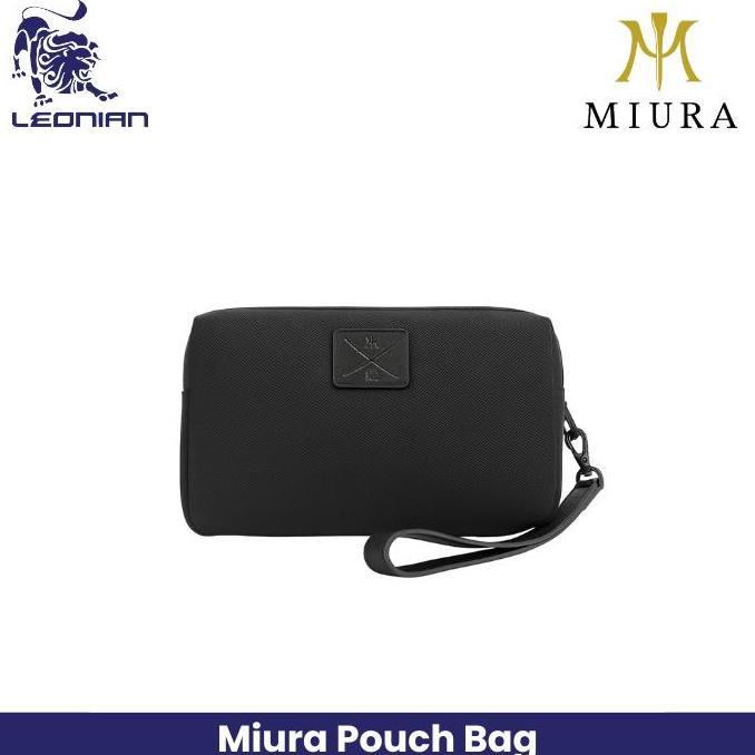 Miura Premium Black Pouch Bag