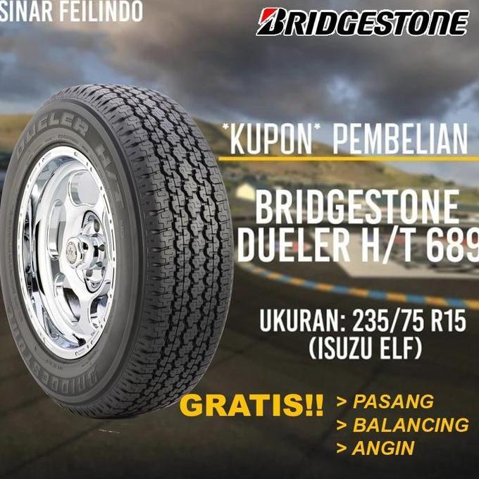 Bridgestone Dueler D689 235/75 R15 Terlaris