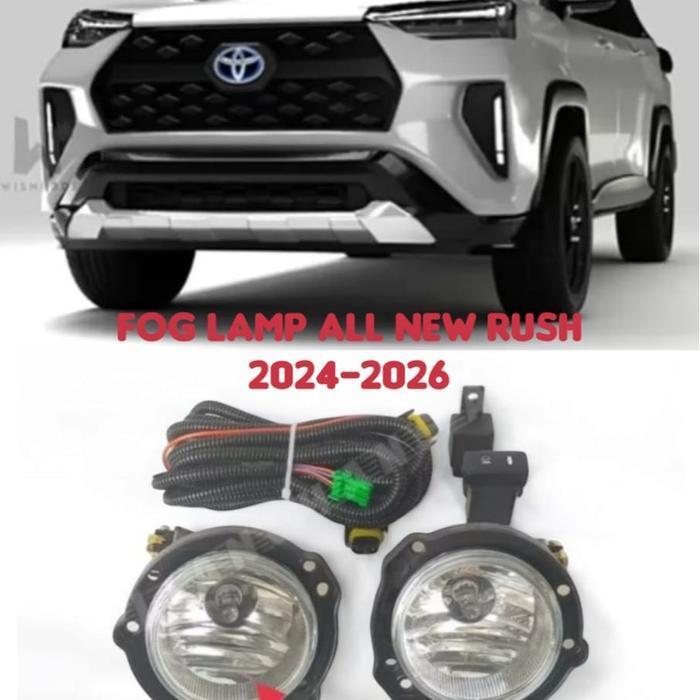 FOGLAMP FOG LAMP LAMPU KABUT LAMPU TEMBAK LAMPU BUMPER DEPAN ALL NEW RUSH ALL NEW TERIOS FACELIFT 20