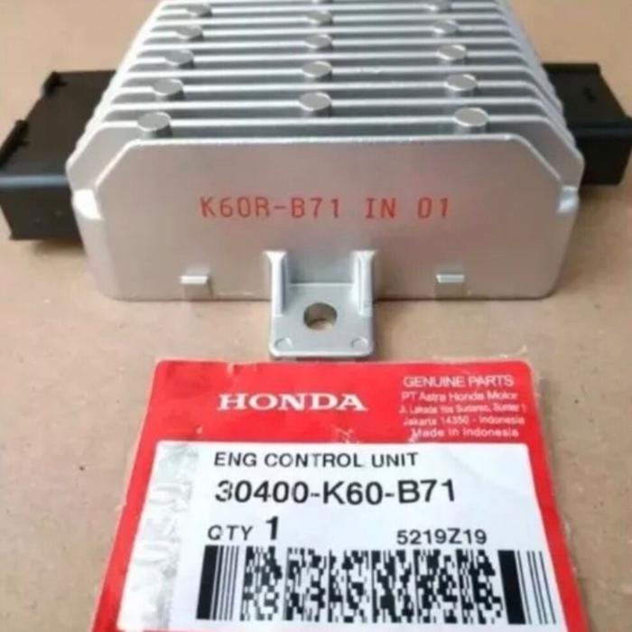 Ecu Ecm Vario 125 Led New Vario 150 Honda K60R-B71- In 01 30400-K60-B71 Original Dan Terpercaya