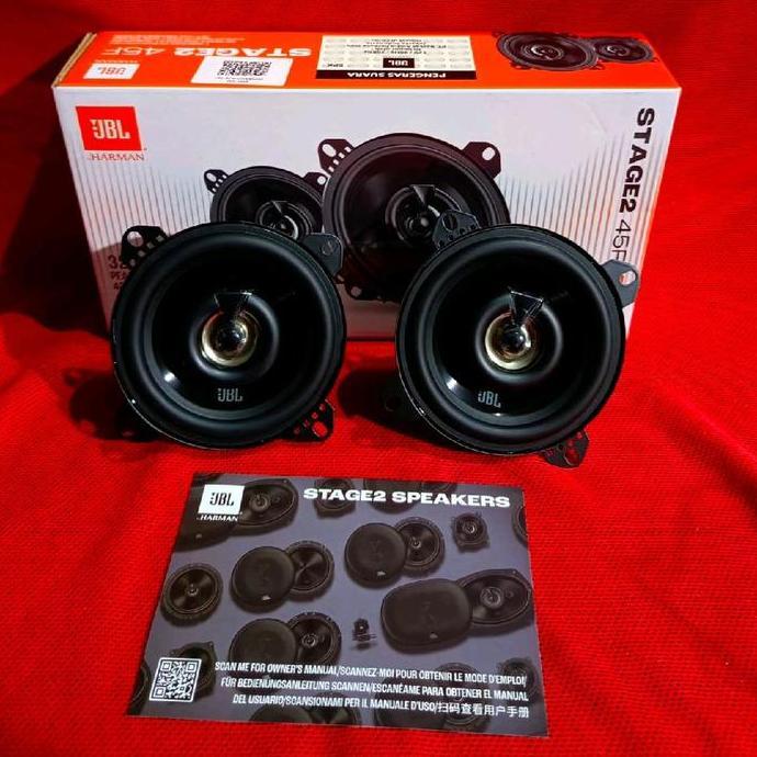 Speaker Coaxial JBL Stage 2 45F 4 inch Terlaris