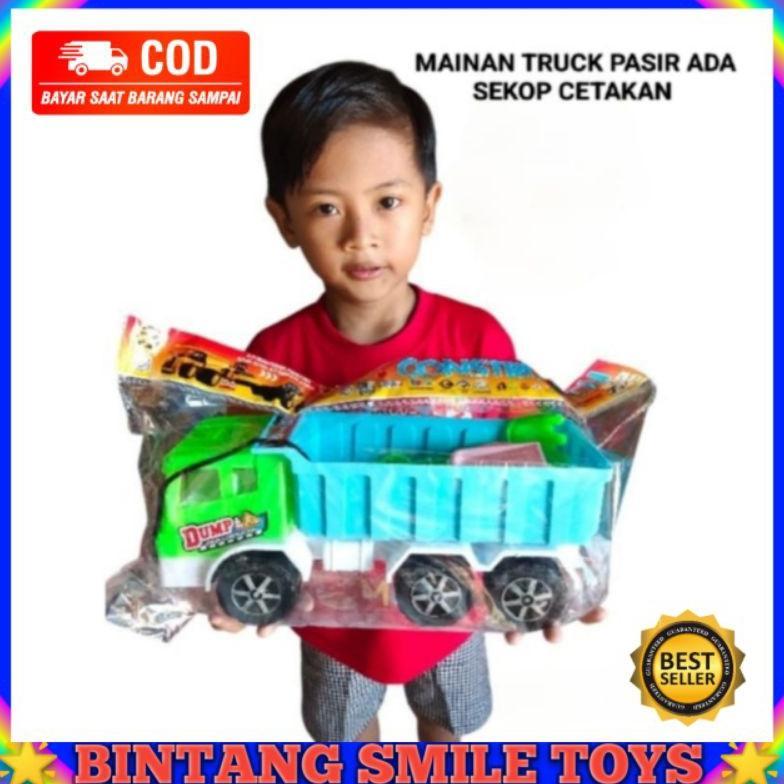 official` mainan anak truk konstruksi oleng sekop alat kendaraan tarik / mainan anak truk bsp2023 su