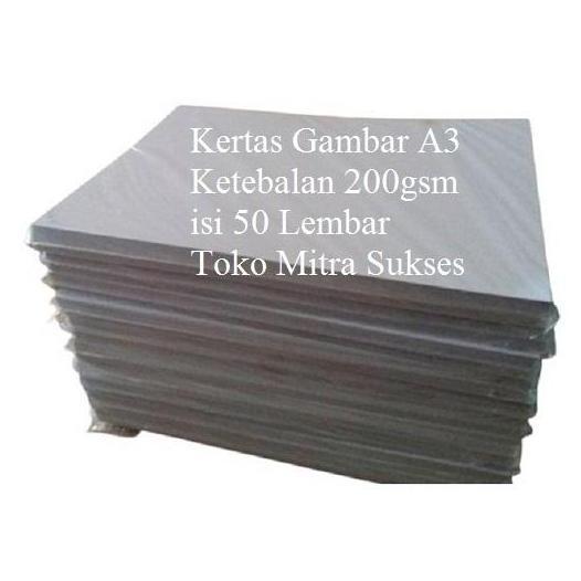 Kertas Gambar A3 200Gsm