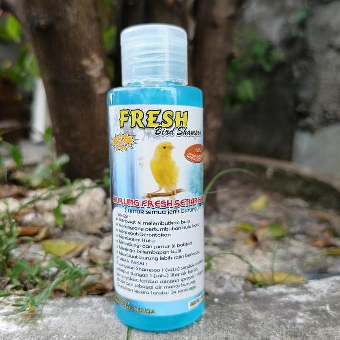 Tqs Shampo Burung Kenari Bird Sampo Anti Kutu Dan Memper Halus Bulu Burung Kenari