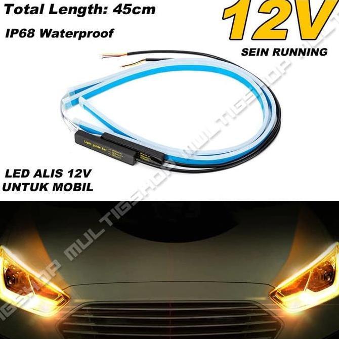DRL LED Alis 12v 45cm Sein Running
