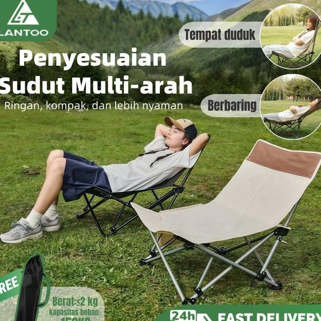 Lantoo Kursi Lipat Outdoor Kursi Lipat Outdoor Portabel Kursi Lipat Pantai Lipat Portable Siang Kurs