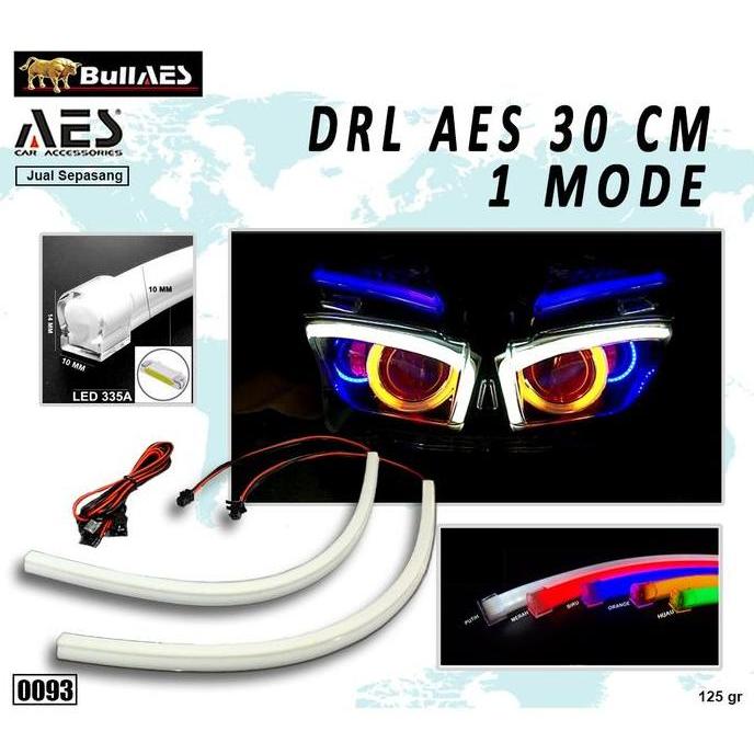 lampu drl fleksibel AES 30 cm