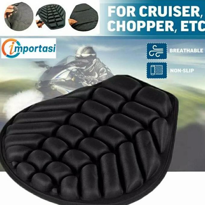 Universal Comfort Seat Cushion Gel Jok Motor 3D Bantal Alas Cover Jok