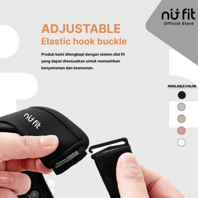 Airfit Topi Olahraga Wanita Anti Uv Sport Visor Hat Hijab-Friendly, Ringan & Stylish Untuk Golf, Lar