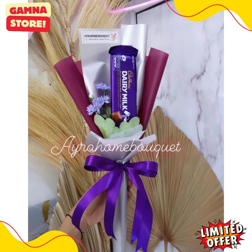 [Dairymilk] Bucket Buket Snack Coklat Dairymilk Hadiah Kado Valentine Wisuda Ulang Tahun Murah
