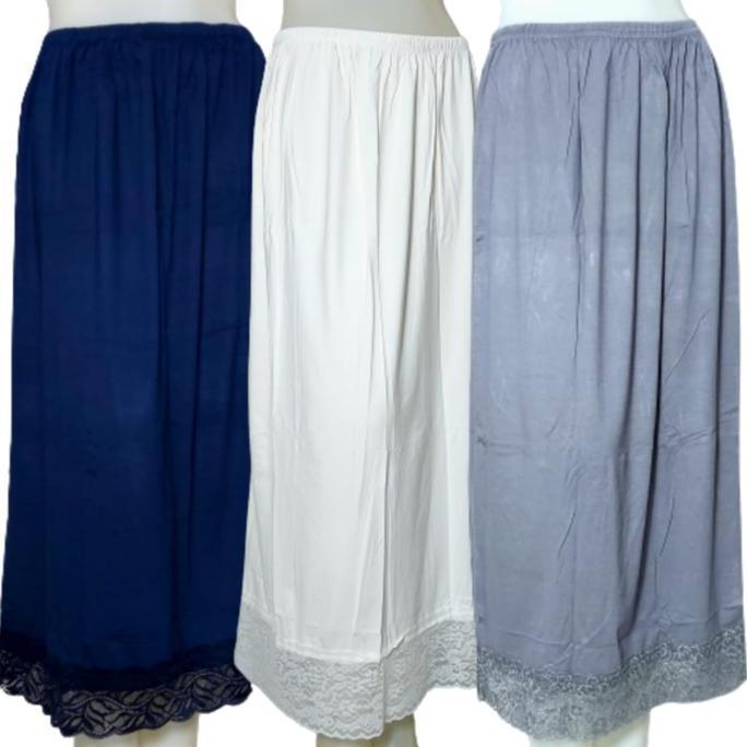 Rok Renda Panjang Under Rok Daleman Gamis Wanita