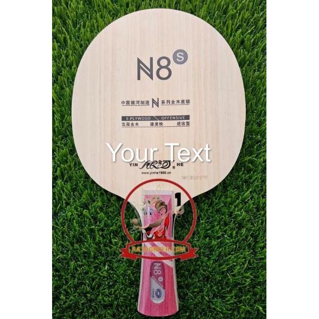 Yinhe N8s N8 - Kayu Pingpong Blade 5ply Bet OFF Bat Offensive