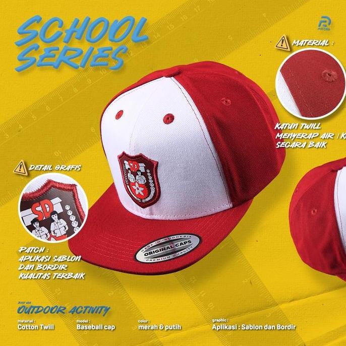 Prtbl - Topi Snapback SD Dewasa