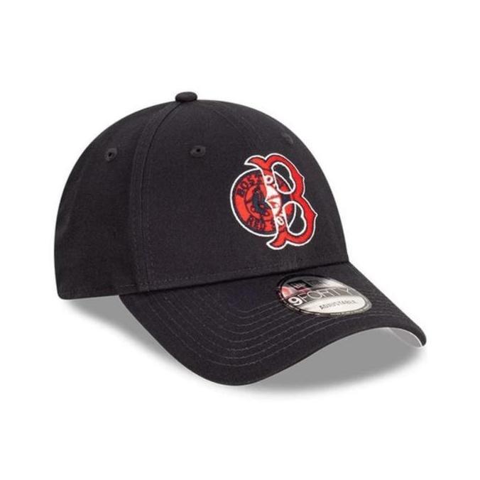 Topi New Era 9Forty Boston Red Sox Double Logo Navy Snapback