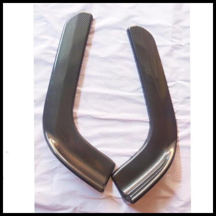 BEST DEAL WINGLET DEPAN VARIASI BEMPER DEPAN MOBIL AVANZA XENIA 2022 FULL CARBON 