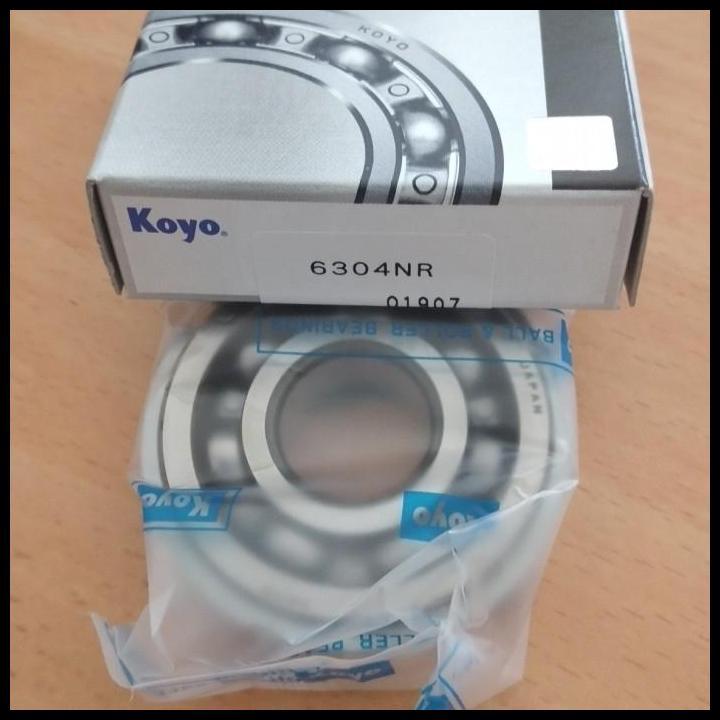DISKON BEARING 6304 NR KOYO JAPAN 6304NR