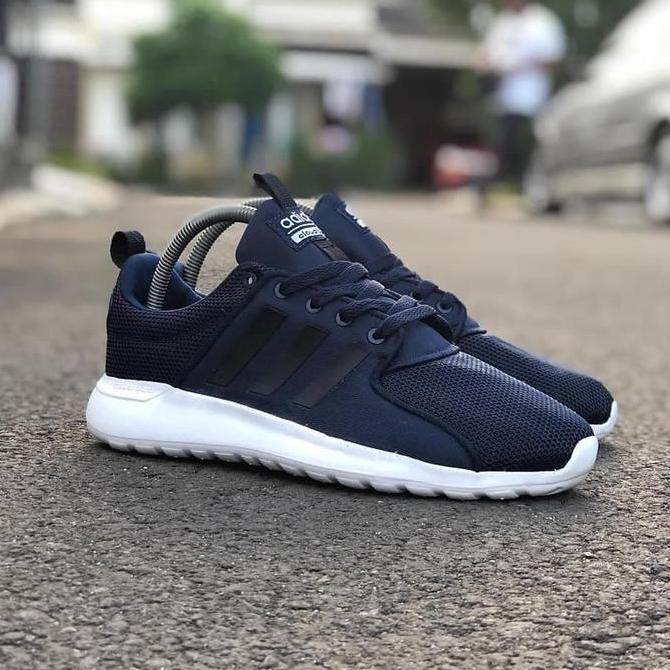 Adidas cloudfoam lite racer navy white