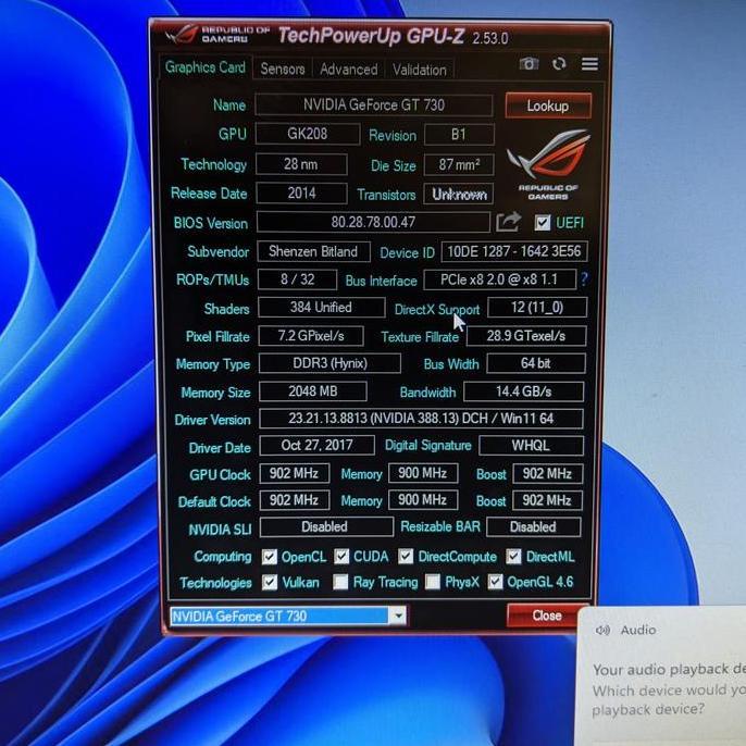 Vga nvidia gt730 2gb ddr3 Terlaris