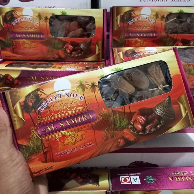 NEW [KURMA TUNISIA] - PALM'FRUIT AL SAMIRA 500 GRAM | KURMA KERING BERTANGKAI | ASLI TUNISIA BEST