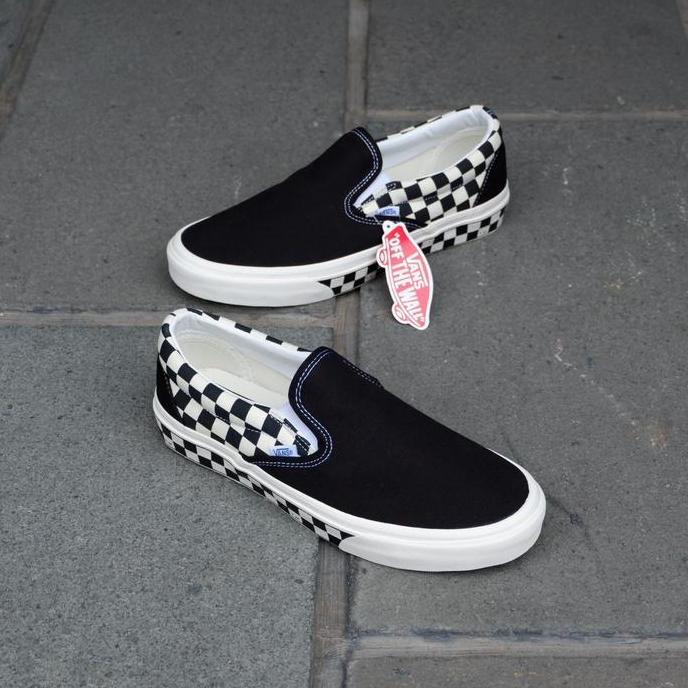 Vans Slip On Sidewall Checkerboard